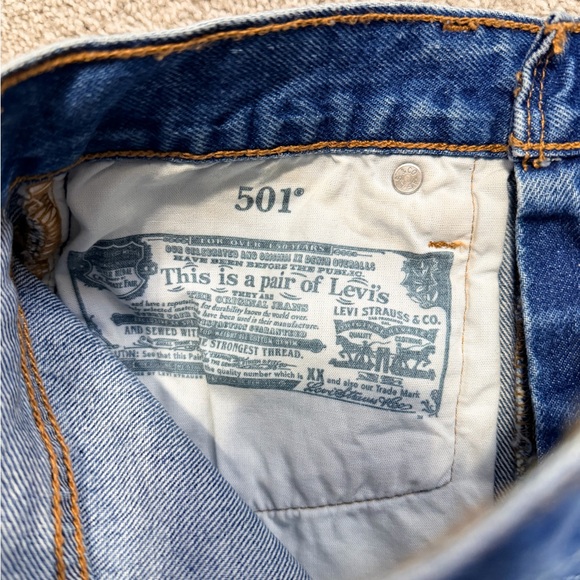 Levi’s 501 denim shorts 3 pairs - Picture 10 of 16